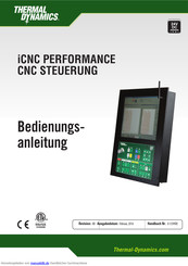 Thermal Dynamics iCNC Performance Bedienungsanleitung