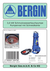 BERGIN WPET-TC-003kW-027m-400V Handbuch