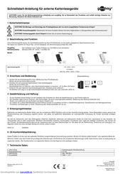 Goobay 95682 Schnellstartanleitung