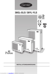 Carrier Puron 38GL-GLS Installationsanweisung