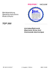 Pfeiffer TCP 300 Betriebsanleitung