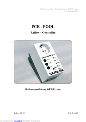 PCB - POOL Reflow control Bedienungsanleitung
