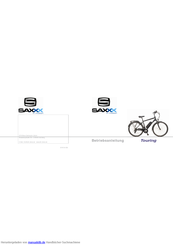 saxxx Touring Betriebsanleitung