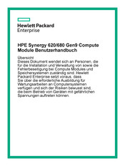 HP Enterprise HPE Synergy 620 Gen9 Benutzerhandbuch