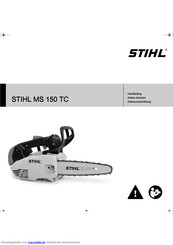 STIHL MS 150 TC Gebrauchsanleitung