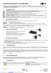 Goobay 46548 Schnellstartanleitung