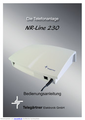 Telegärtner NR-Line 230 Bedienungsanleitung