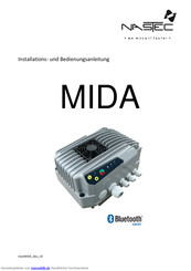 NASTEC MIDA 205 Installations- Und Bedienungsanleitung