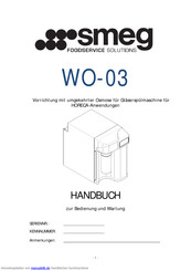Smeg WO-03 Handbuch