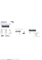 Netgear GS105Ev2 Installationsanleitung