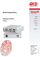 MCD Elektronik USB-Hub 2.0 6 Bedienungsanleitung