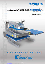 Stahls Hotronix Fusion Bedienungsanleitung