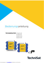 TechniSat TECHNIROUTER 5/2x4 K-R Bedienungsanleitung