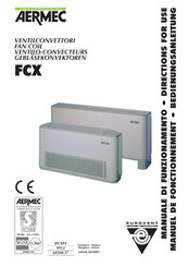AERMEC FCX-ACN Bedienungsanleitung