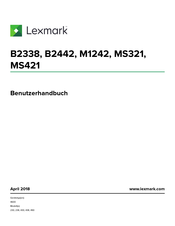 Lexmark M1242 Benutzerhandbuch