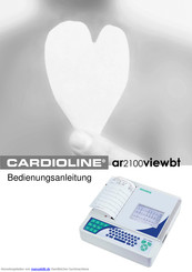 Cardioline ar2100viewbt Bedienungsanleitung