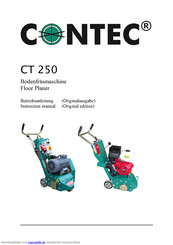 Contec CT 250 Betriebsanleitung