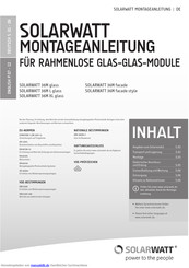 SOLARWATT 36M glass Montageanleitung