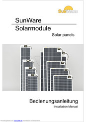 SunWare 40 serie Bedienungsanleitung