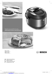 Bosch MUC6 Serie Gebrauchsanleitung