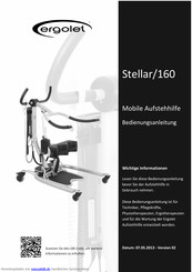 ergolet Stellar/160 Bedienungsanleitung