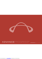 advance PROGRESS2 Betriebsanleitung