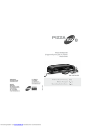 PizzaGrill PIZZAmax 8 Gebrauchsanweisung