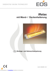 EOS IRelax Montage- Und Gebrauchsanweisung