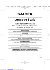 Salter 9500 Bedienungsanleitung Und Garantie