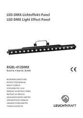 Leuchtkraft RGBL-412DMX Bedienungsanleitung