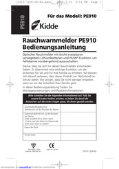 Kidde PE910 Bedienungsanleitung