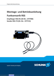 SCHUNK 377715 Montage- Und Betriebsanleitung