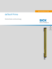 SICK deTec4 Prime Montageanleitung