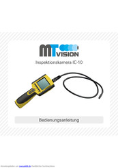 MT Vision IC-10 Bedienungsanleitung