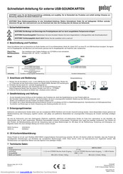 Goobay 95451 Schnellstartanleitung