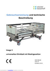 wissner-bosserhoff Image 3 W Gebrauchsanweisung Und Technische Beschreibung