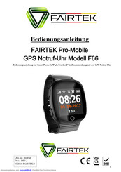Fairtek Pro-Mobile F66 Bedienungsanleitung