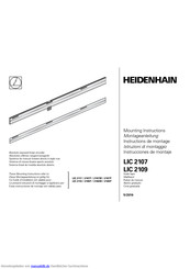 HEIDENHAIN LIC 2197F Montageanleitung