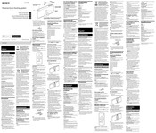 Sony RDP-X30iP Referenzhandbuch