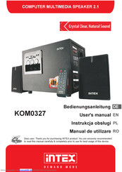 Intex KOM0327 Bedienungsanleitung