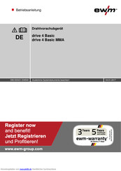 EWM drive 4 Basic Betriebsanleitung