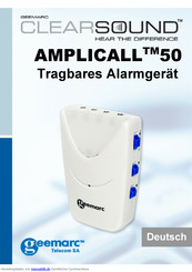Geemarc AMPLICALL 50 Bedienungsanleitung