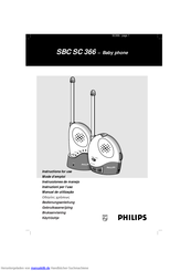 Philips SBC SC366 Bedienungsanleitung