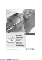 Bosch tda 15 Serie Gebrauchsanleitung