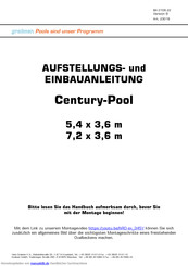 Grabner Century-Pool Aufstellungs- Und Einbauanleitung