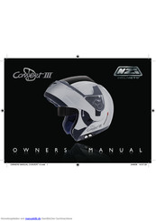 NZI Helmets CONVERT III Benutzerhandbuch