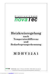 Novatec MDHV32A1 Bedienungsanleitung