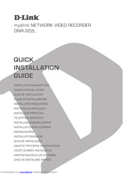 D-Link DNR-322L Installationsanleitung