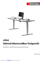 Ostermann e-Desk Bedienungsanleitung