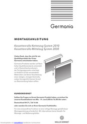 Germania System 2030 Montageanleitung